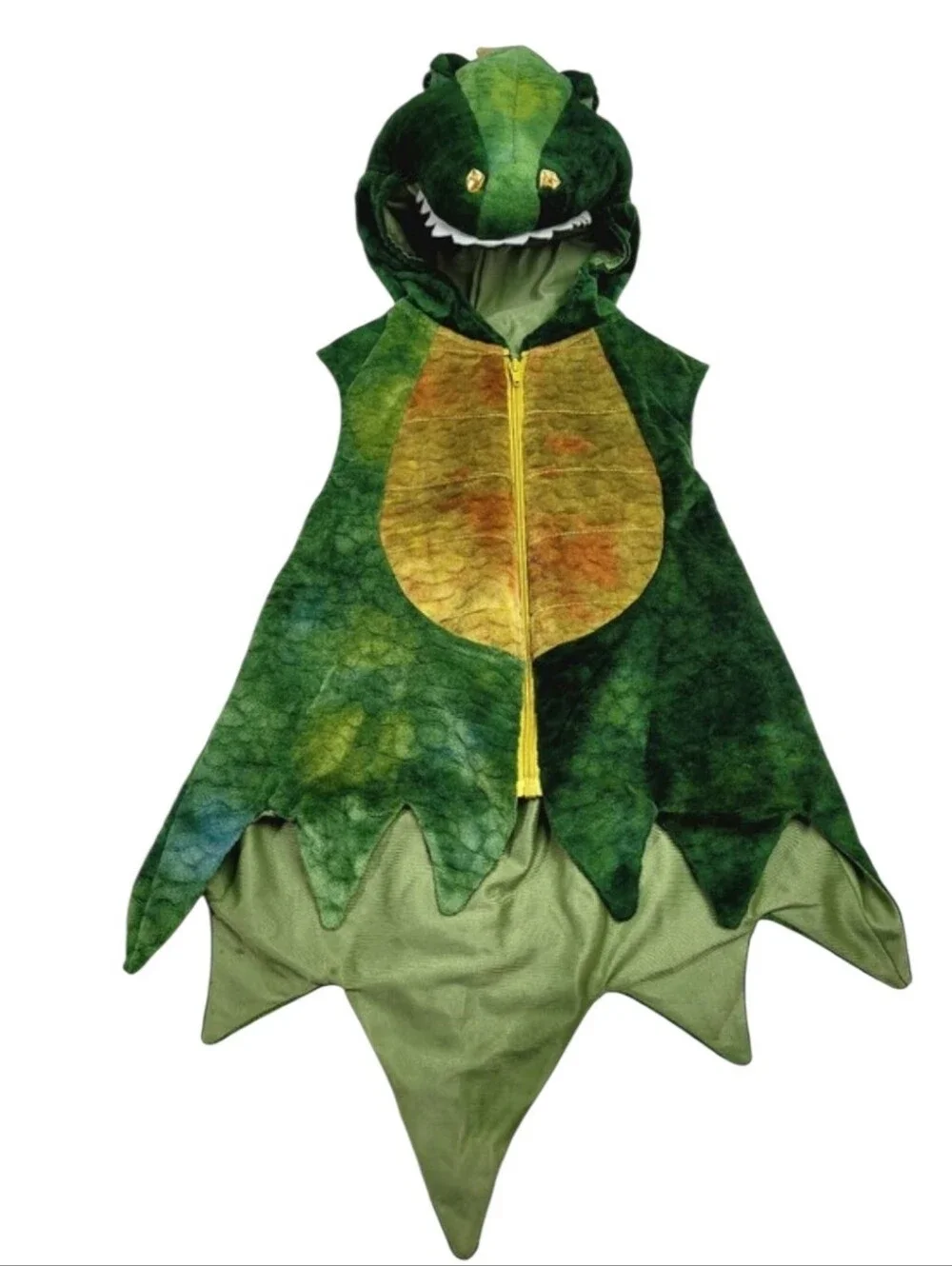 Dream Play Imagine Green Dragon Dinosaur Costume Size 3T